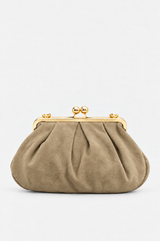Khaki brušena torbica