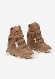 Camel tenisice s čičkom