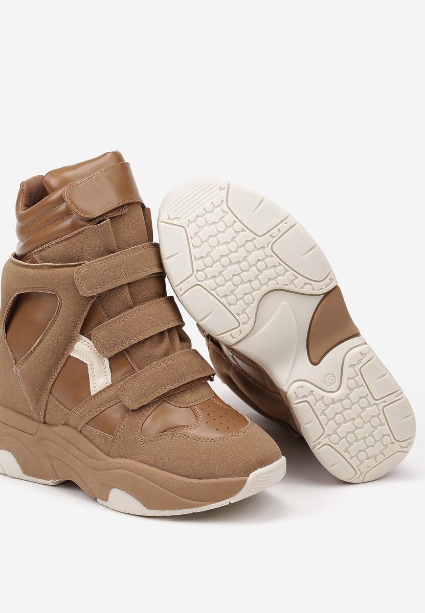 Camel tenisice s čičkom