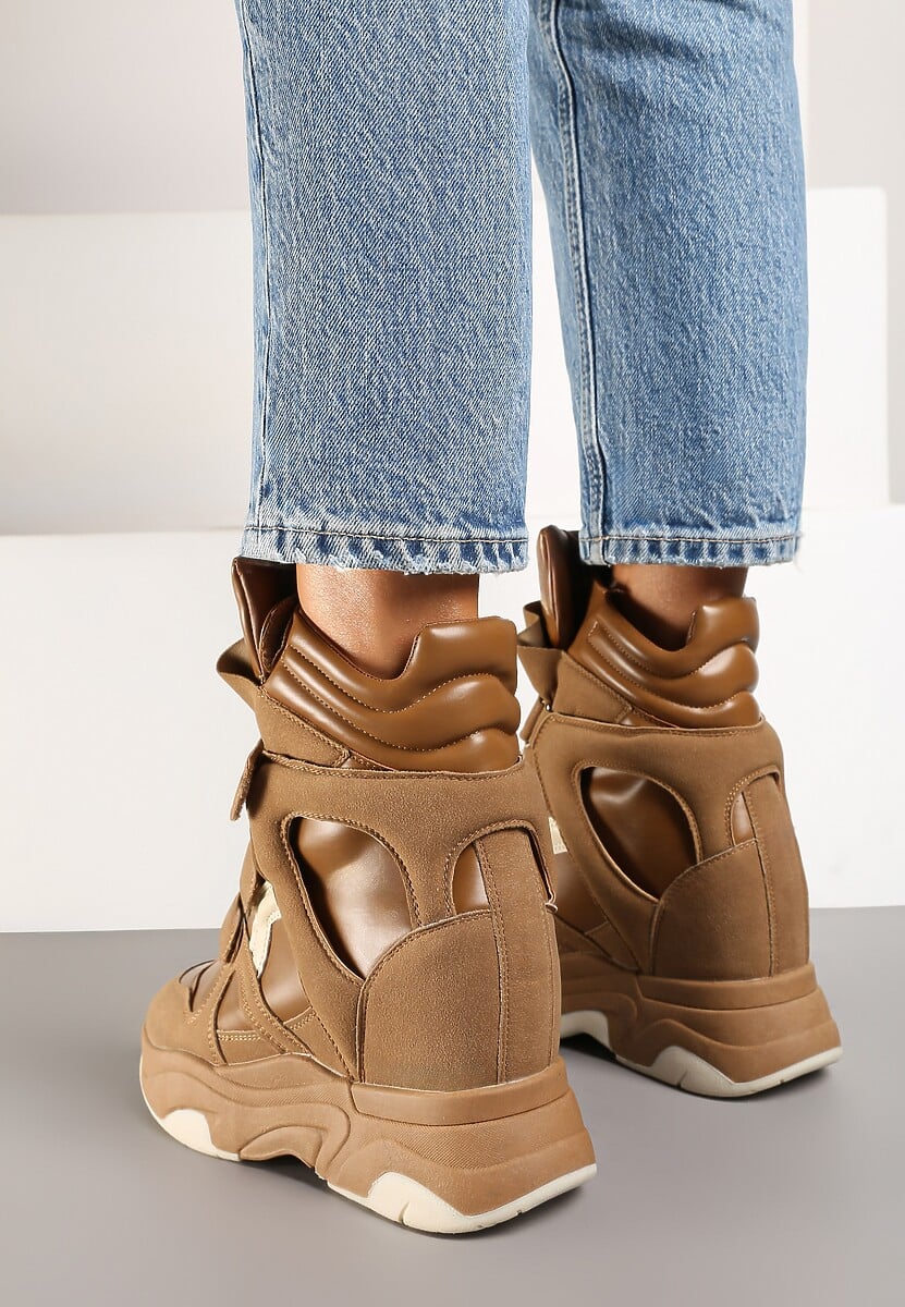 Camel tenisice s čičkom