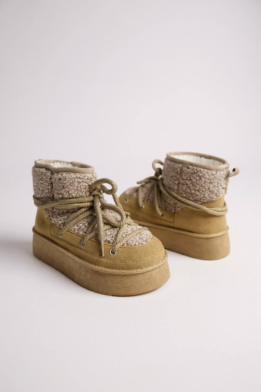 Khaki zimske gležnjače