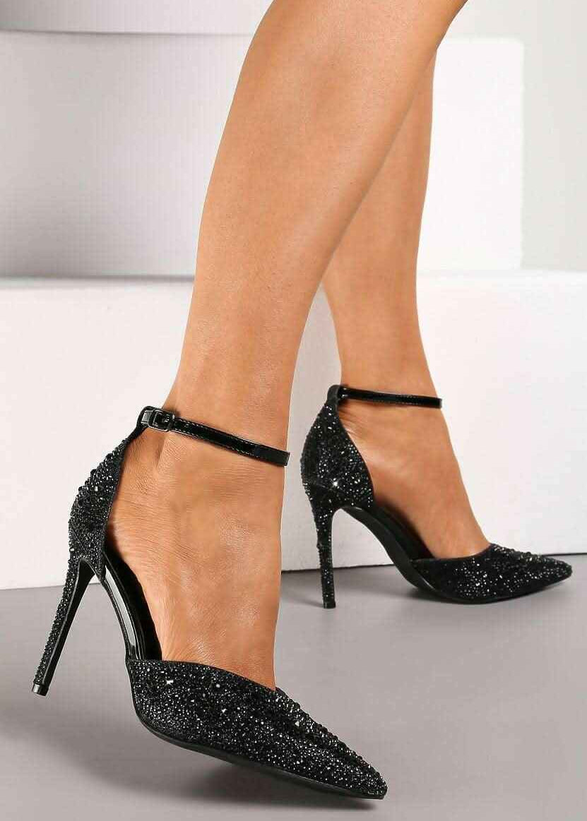 Štikle na tanku petu