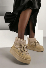 Khaki zimske gležnjače