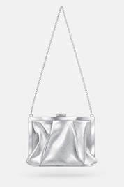 Silver večernja torbica