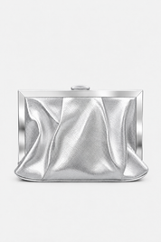 Silver večernja torbica
