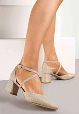Block heel sandals