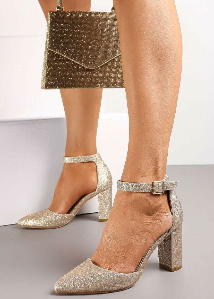 Sandale na blok petu - Cipelice