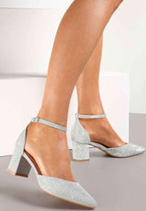 Sandale na nisku blok petu