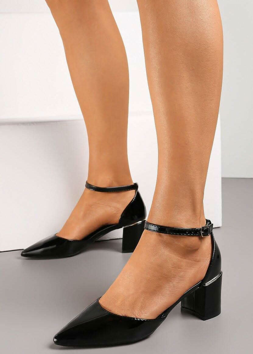 Sandale na nisku blok petu - Cipelice